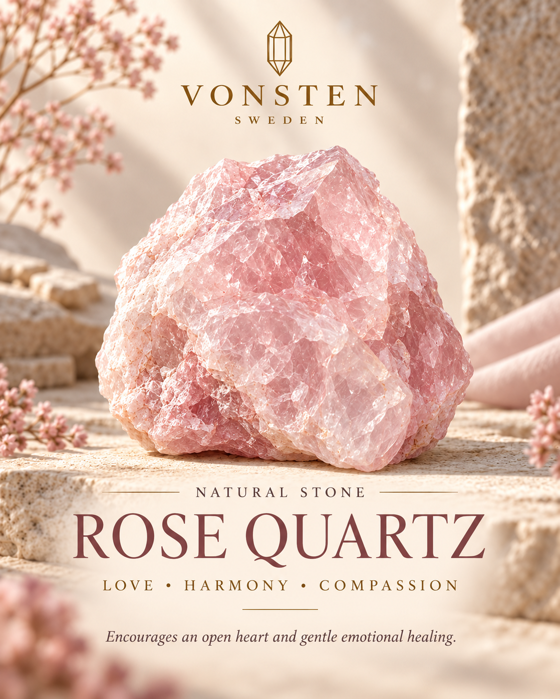 The Rose Quartz Anchor